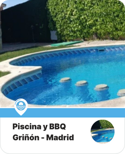 piscina por horas en griñon